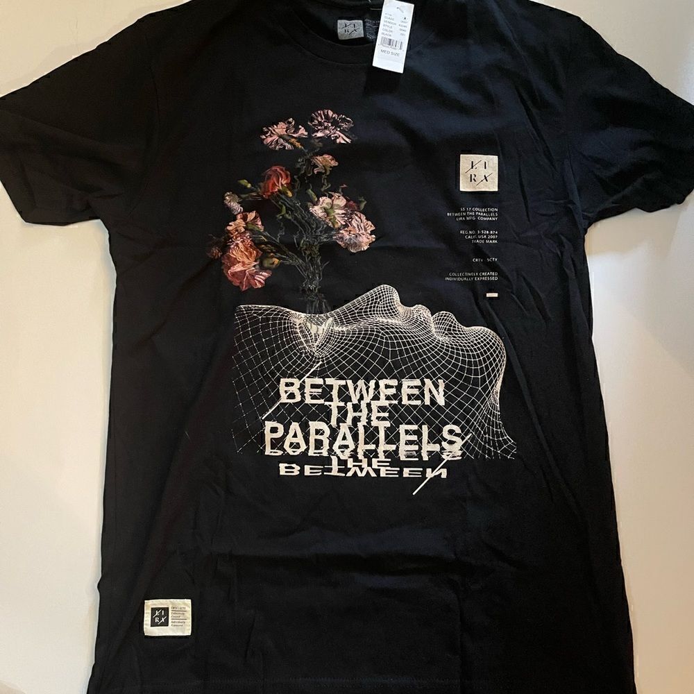 LIRA Between the Parallels Graphic T Shirt